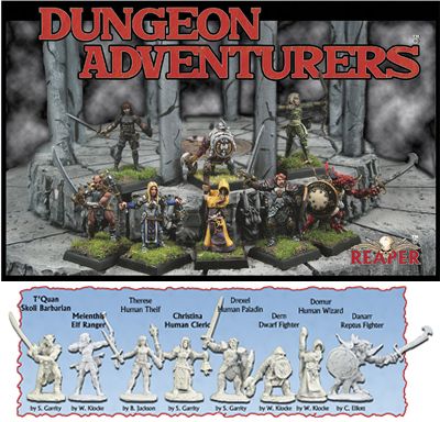 Dungeon Adventurers (OOP), 10027 Reaper Miniatures, Inc.