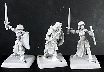 Mercenary Warriors (3) (Discontinued), 14156 Reaper Miniatures, Inc.