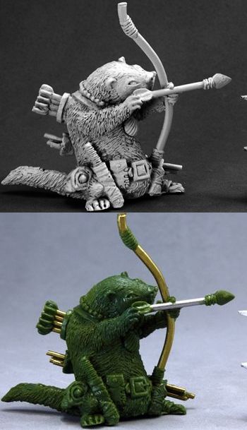 Shoatima, Otter Ranger (Child's Play Charity), 1429 Reaper Miniatures, Inc.