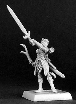 Callindra, Bowsister Captain, 14322 Reaper Miniatures, Inc.