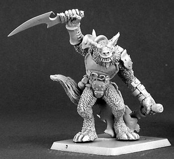 Istvan, Lupine Captain, 14336 Reaper Miniatures, Inc.