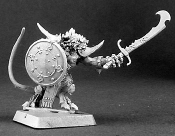 Sunan, Reptus Warrior (OOP), 14343 Reaper Miniatures, Inc.