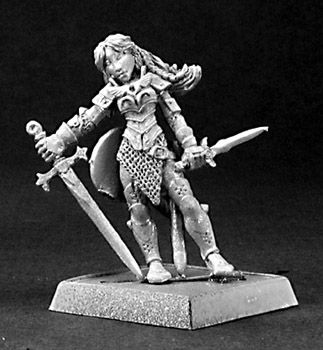 Nicole, Bladesister Captain, 14345 Reaper Miniatures, Inc.