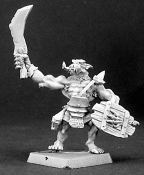 Bull Orc Warrior, 14347 Reaper Miniatures, Inc.