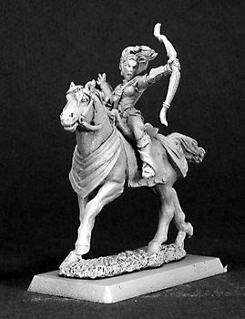 Volendria, Mounted Female Archer, 14375 Reaper Miniatures, Inc.