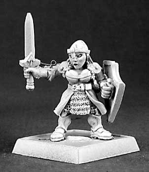 Dwarf Shieldmaiden, 14379 Reaper Miniatures, Inc.
