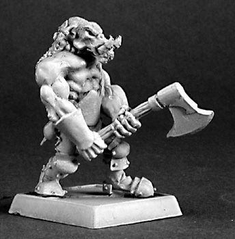 Reven Bull Orc Berserker (OOP), 14404 Reaper Miniatures, Inc.