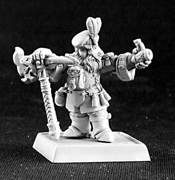 Dwarven Miner Sgt, 14406 Reaper Miniatures, Inc.