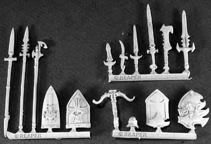 Overlords Weapons Pack (15) (OOP), 14448 Reaper Miniatures, Inc.
