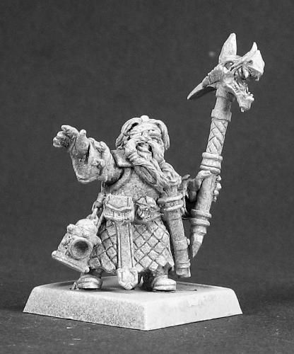 Gilam, Dwarf Rune Spelunker, 14467 Reaper Miniatures, Inc.