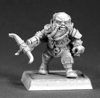 Tohil Steadyhand, Dwarf Crossbowman (OOP), 14478 Reaper Miniatures, Inc.