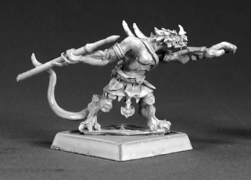 Reptus Clutchling Javelineer (OOP), 14483 Reaper Miniatures, Inc.