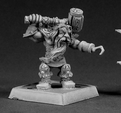 Hagard the Maimed, Dwarf Hero (OOP), 14491 Reaper Miniatures, Inc.
