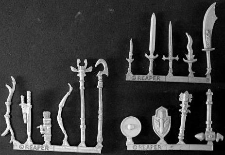 Mercenary Weapons Pack (15) (OOP), 14522 Reaper Miniatures, Inc.