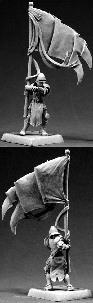 Crusader Standard Bearer (OOP), 14523 Reaper Miniatures, Inc.