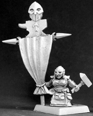 Dwarf Standard Bearer, 14531 Reaper Miniatures, Inc.