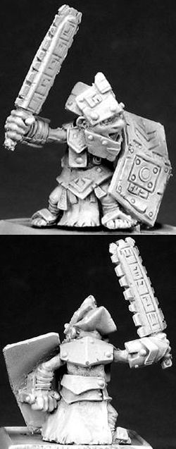 Kordtok, Bloodstone Gnome Captain, 14535 Reaper Miniatures, Inc.