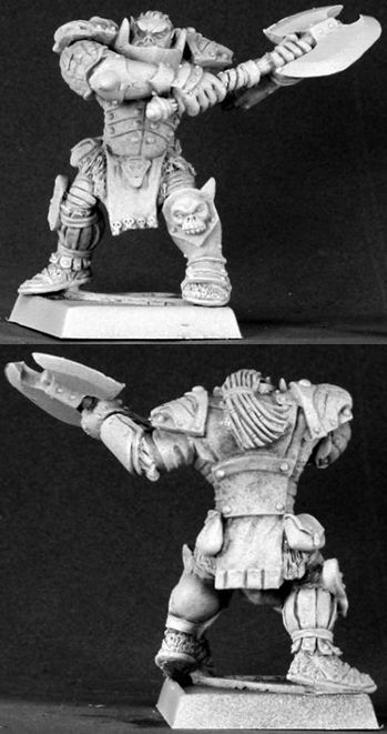 Varaug, Black Orc Warlord, 14536 Reaper Miniatures, Inc.