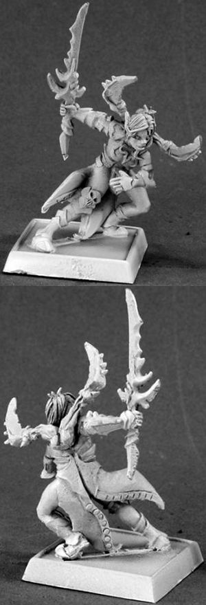 Vysa, Darkspawn Elf Captain, 14538 Reaper Miniatures, Inc.