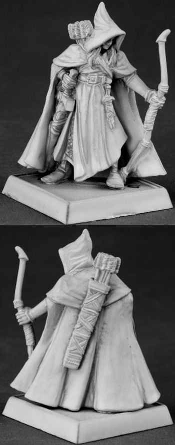 Arthrand Nightblade, Wood Elf Sergeant, 14553 Reaper Miniatures, Inc.