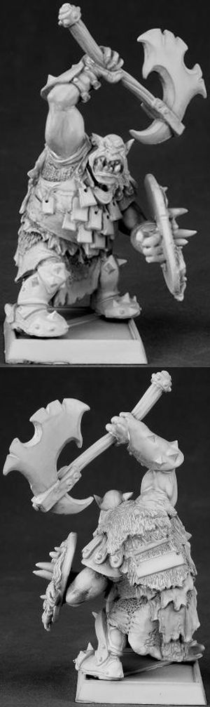 Kavorgh, Black Orc Warlord, 14560 Reaper Miniatures, Inc.