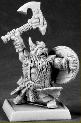 Dhulrekk Thulfinson, Rune Warrior, 14588 Reaper Miniatures, Inc.