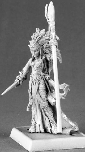 Liela Mordollwen, Dark Elf Sorceress, 14590 Reaper Miniatures, Inc.