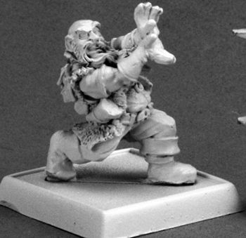 Gilok Onyxfist, Dwarf Wizard, 14633 Reaper Miniatures, Inc.