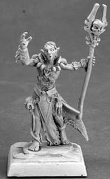 Nanuranidd, Dark Elf Sorcerer, 14635 Reaper Miniatures, Inc.