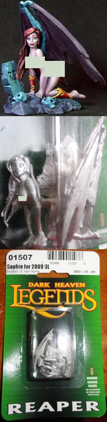 2010 NUDE Convention Sophie, Urban Legends (Limited Edition, Discontinued), 1507 Reaper Miniatures, Inc.