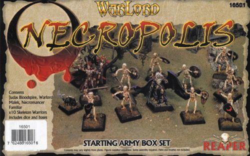 Reaper Miniatures 14359 Crimson Knight Necropolis Grunt Warlord Metal Mini for sale online