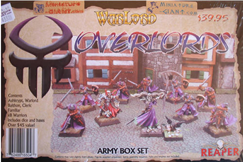 Warlord - Overlords of Craclaw Starter Box Set (Discontinued), 16504 Reaper Miniatures, Inc.