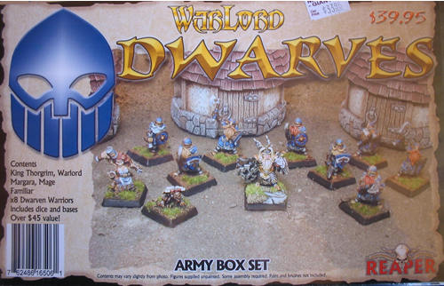Warlord - Dwarves of Aizen Krahl Starter Box Set (Discontinued), 16506 Reaper Miniatures, Inc.