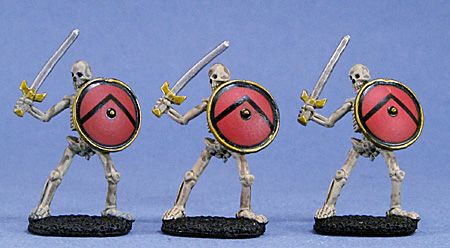 Skeleton Swordsmen (3), 20001 Reaper Miniatures, Inc.