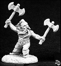 Dorn Ironspike, Dwarf (OOP), 2161 Reaper Miniatures, Inc.