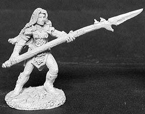 Vernicia, Dark Elf Warrior (OOP), 2460 Reaper Miniatures, Inc.