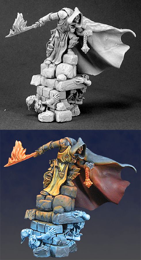 Jonas Kane, Undead Slayer 25mm Vignette, 30008 Reaper Miniatures, Inc.