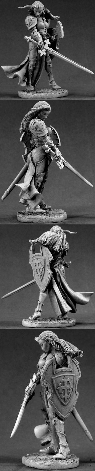 Finari, Female Justicar Crusader (54mm), 30011 Reaper Miniatures, Inc.