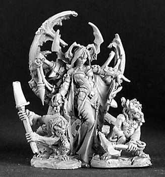 Ghoul Queen and Servants, 3126 Reaper Miniatures, Inc.