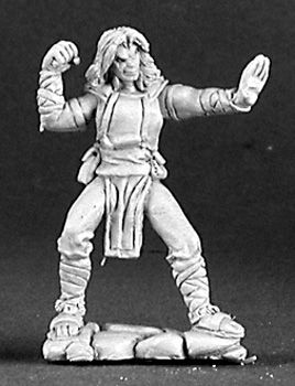 Crimson Fist, Male Monk (OOP), 3134 Reaper Miniatures, Inc.