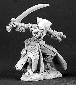 B'thuhl Brinemurk, Bathalian pirate, 3135 Reaper Miniatures, Inc.