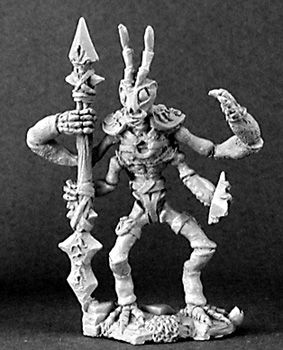 Zizzix, Mantis Warrior (OOP), 3142 Reaper Miniatures, Inc.