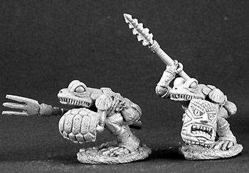 Frogmen Warriors (2) (OOP), 3146 Reaper Miniatures, Inc.