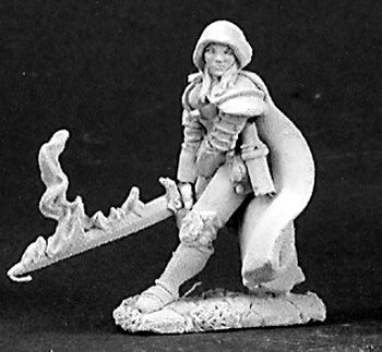 Justine Winterhart, Undead Hunter, 3149 Reaper Miniatures, Inc.