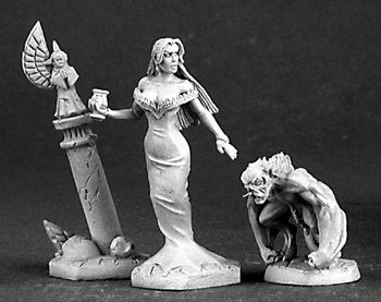 Siobhana, Female Vampire and Servant (3), 3150 Reaper Miniatures, Inc.
