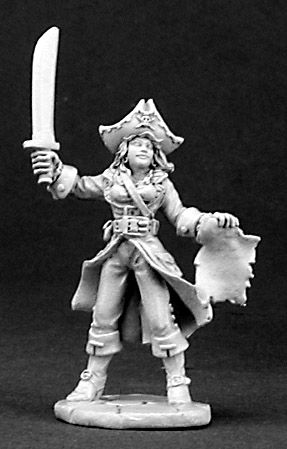 Vandora Waverunner, Female Pirate (OOP), 3155 Reaper Miniatures, Inc.