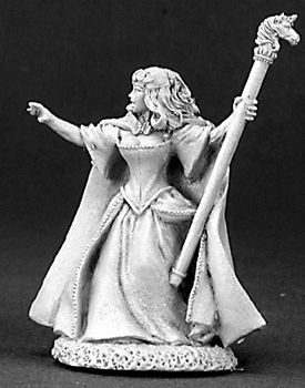 Aeslin Moonflower, Half Elf Sorceress, 3159 Reaper Miniatures, Inc.