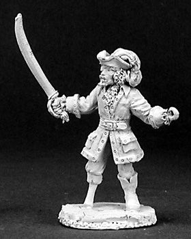 Captain Hook, Pirate (OOP), 3164 Reaper Miniatures, Inc.