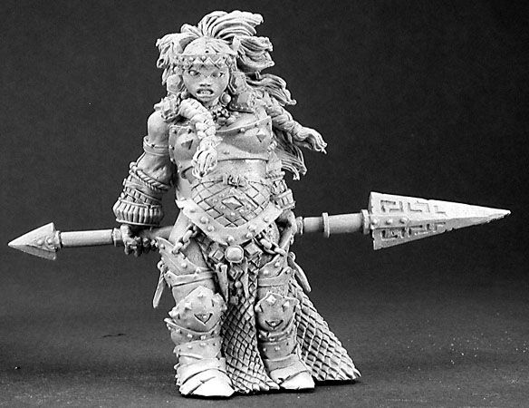 Vanja, Fire Giant Queen (OOP), 3168 Reaper Miniatures, Inc.