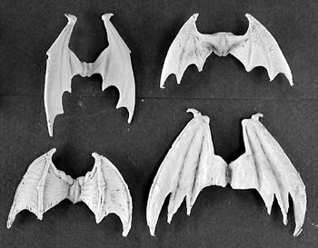 Demonic Wings (4), 3182 Reaper Miniatures, Inc.